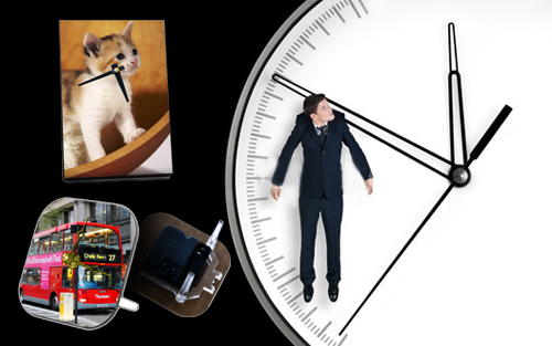 Orologio da tavolo personalizzato con le tue immagini pi&ugrave; belle